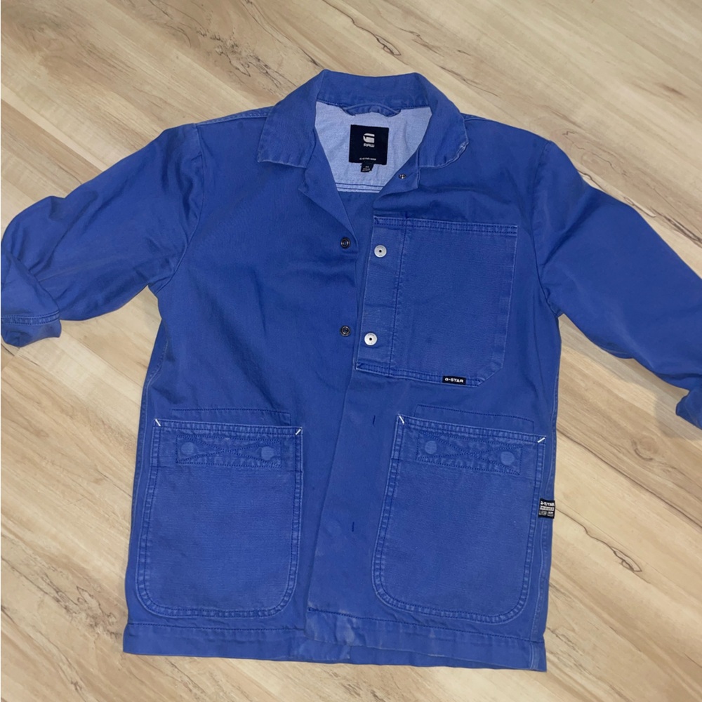 G-Star Indigo Denim chore acket